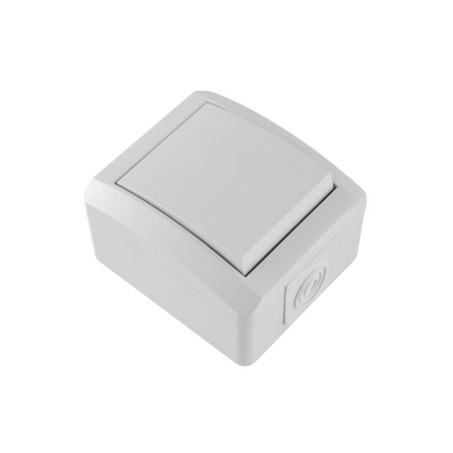 Metalka Majur Прекинувач ОГ обичен сет Q бел 12.01.001