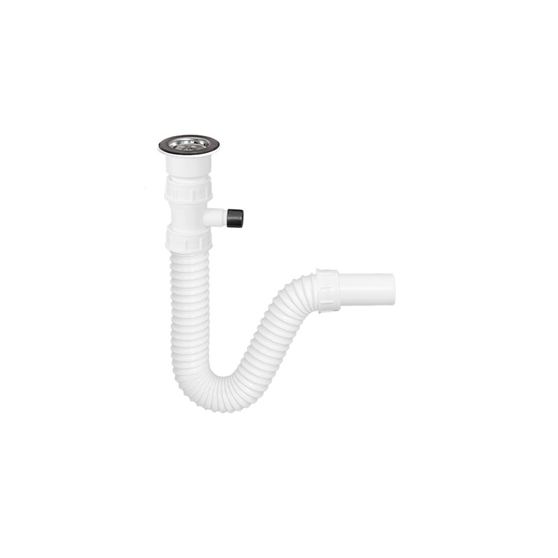 TEXO Флексибилен сифон за мијалник приклучок за машина S00019
