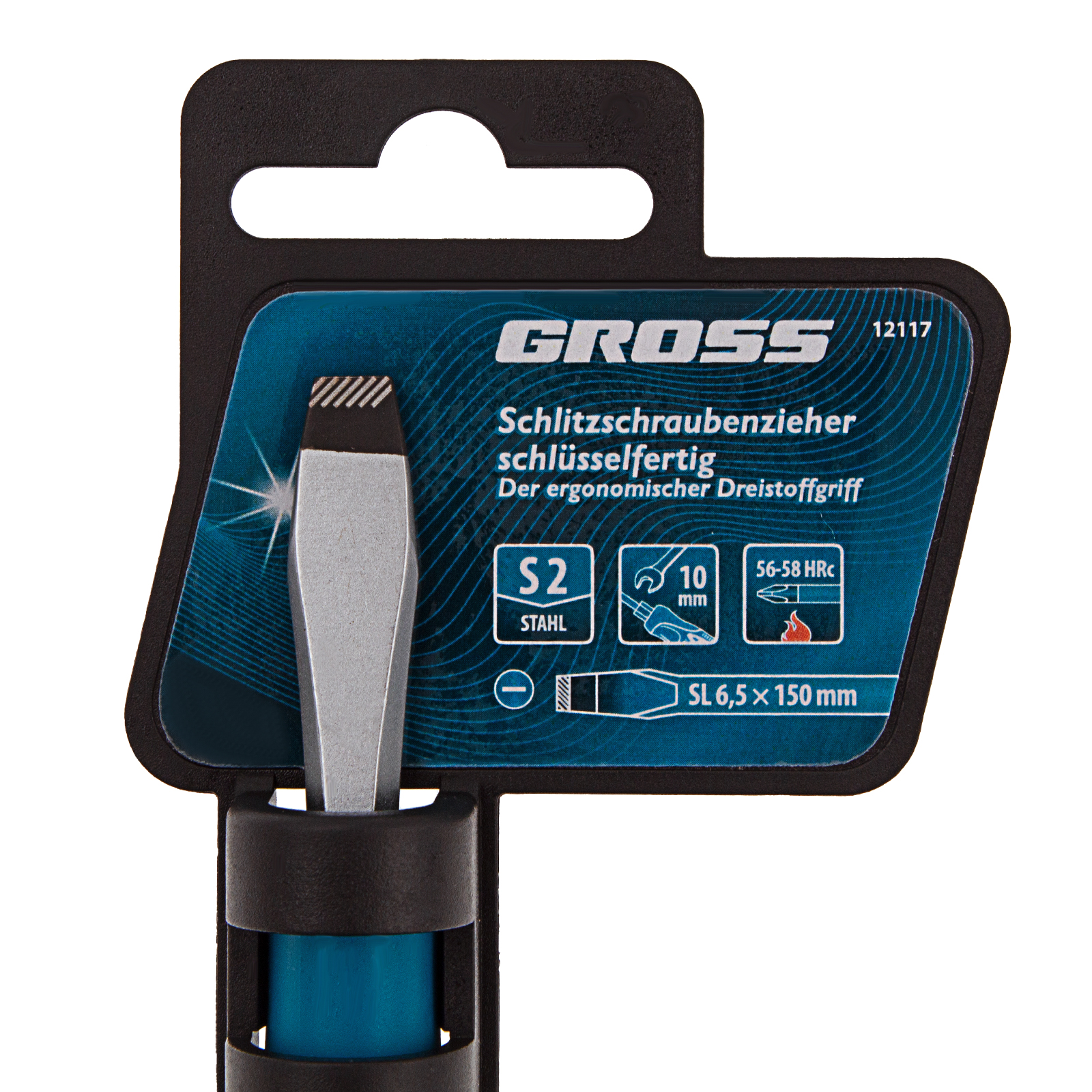 GROSS Штрафцигер SL6.5*150mm три компонентна рачка