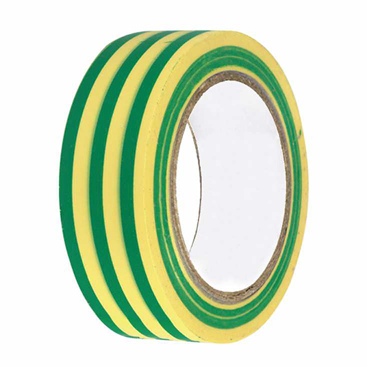 Изолир жолто-зелен 19мм*10м