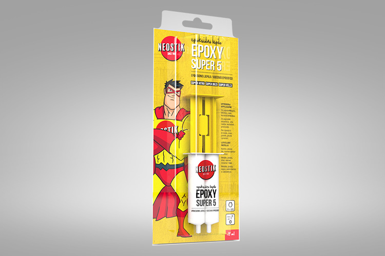 NEOSTIK super epoxy двокомпонентен лепак