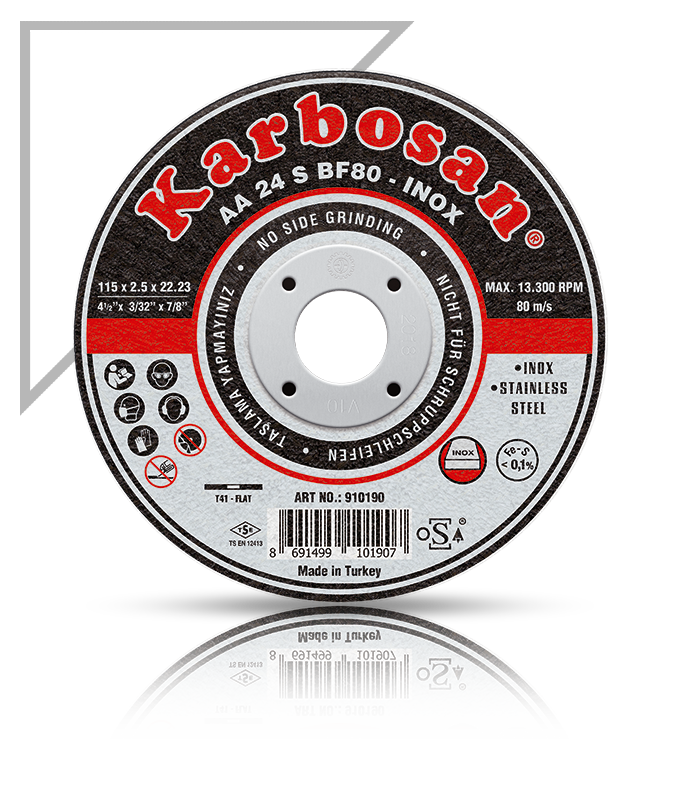 Диск за сечење метал KARBOSAN 115X1.0X22.23