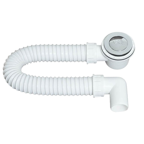 Флексибилен сифон за туш кабина со ниско ниво клик-клак