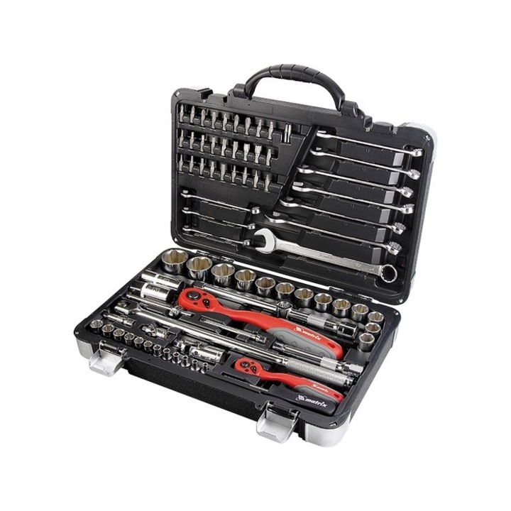 MTX Сет алати 77бр 1/4 1/2