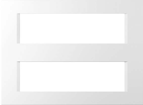 Рамка 2*7М БЕЛА ЛИНЕ ОЛ71ПЊ 4327814 ТЕМ 
