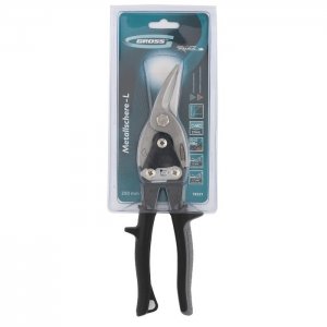 GROSS Ножица за лим лева и права 250мм