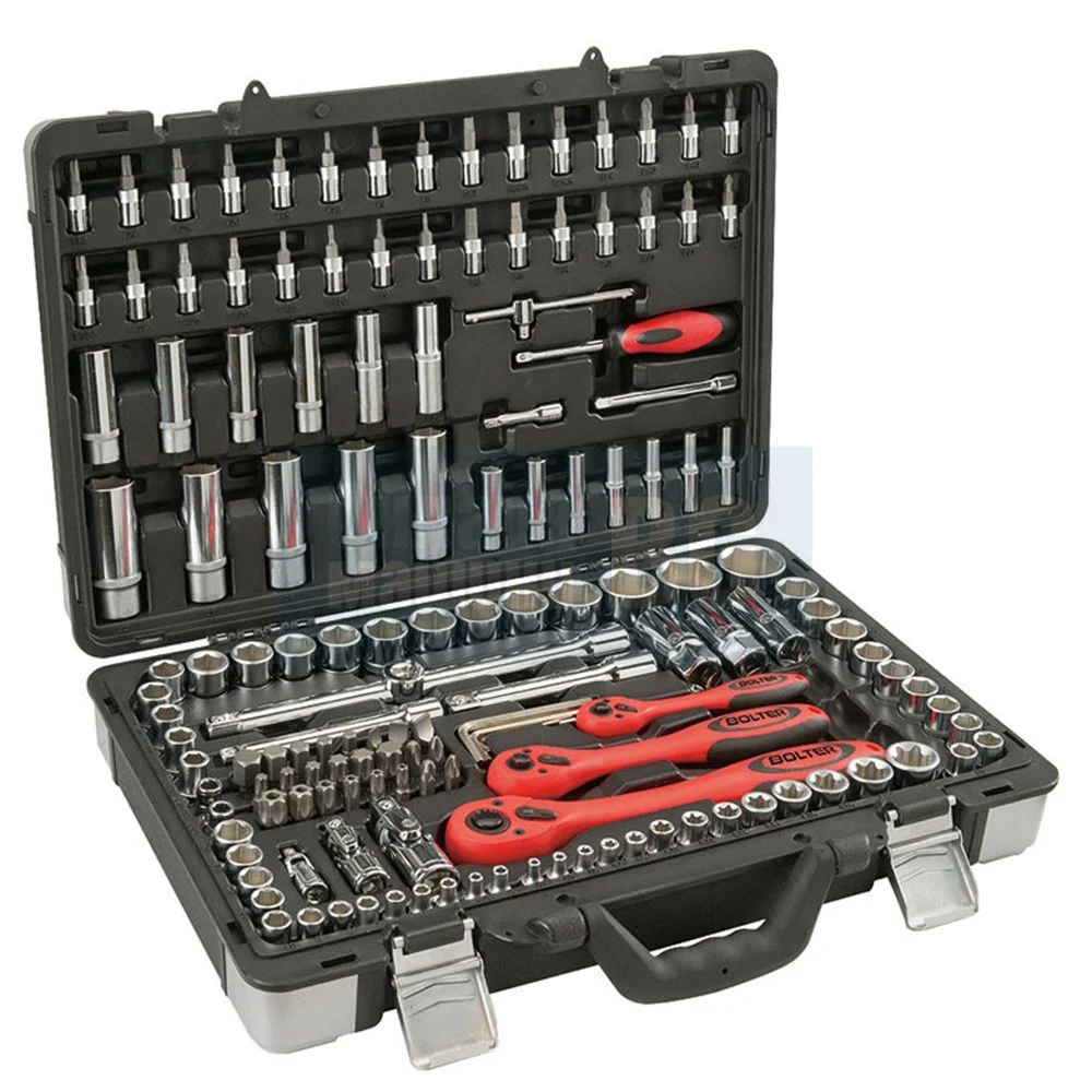 BOLTER Сет алати 151бр 1/4 3/8 1/2